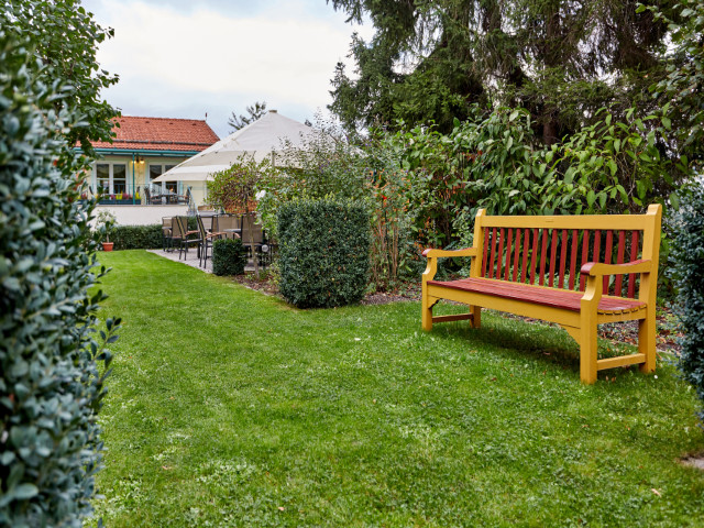 Linderhof Garten Garten mit Bank Linderhof Erfurt